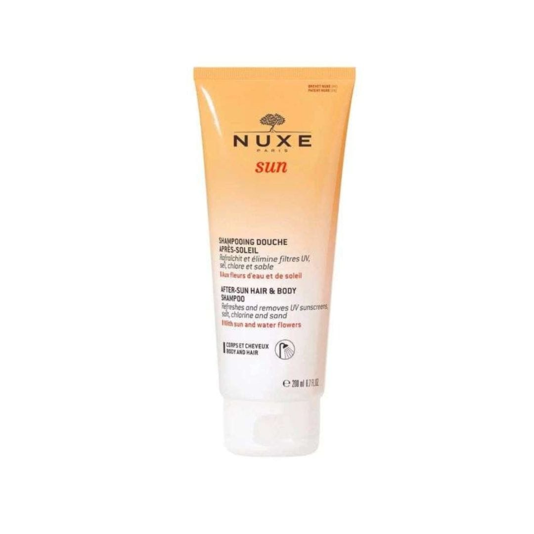 NUXE SUN – SHAMPOOING ET GEL DOUCHE APRÈS-SOLEIL 200 ML