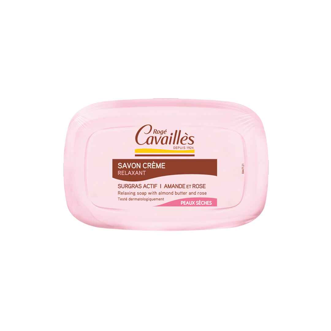 ROGE CAVAILLES – SAVON CREME BEURRE D’AMANDE ET ROSE 115G