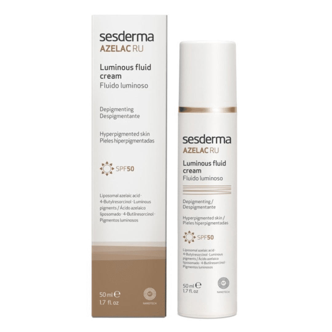 SESDERMA AZELAC RU CRÈME FLUIDE LUMINEUX SPF50+ 50ML