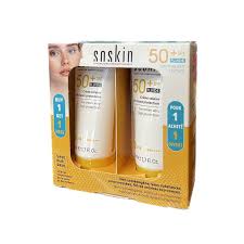OFFRE SOSKIN PACK FLUIDE SPF50 LOWTOX 50ML*2