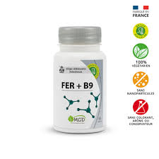 MGD FER+B9 PILLULIER 60 GÉLULES
