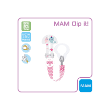 MAM ATTACHE SUCETTE CLIP + COVER