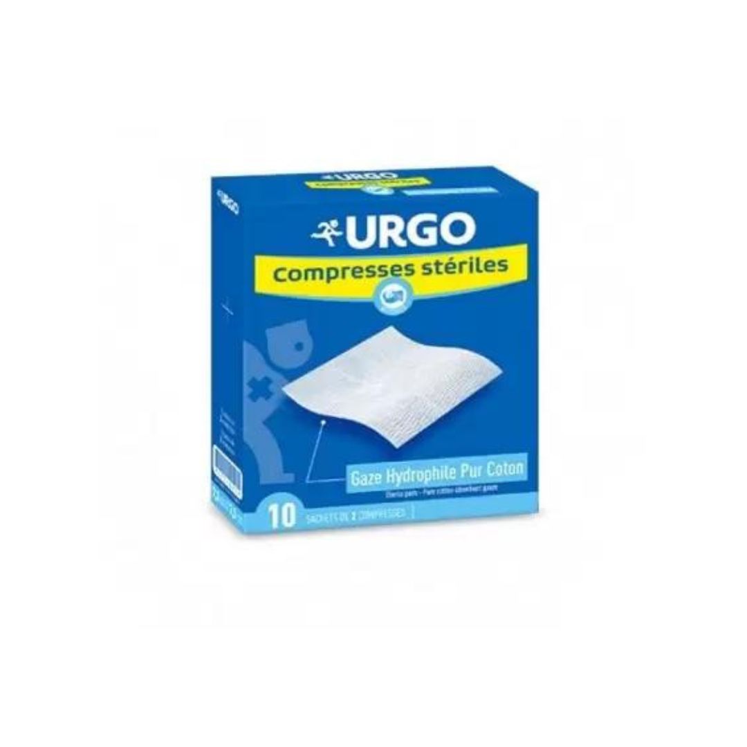 URGO COMPRESSE STERILE 30X30 BLEU
