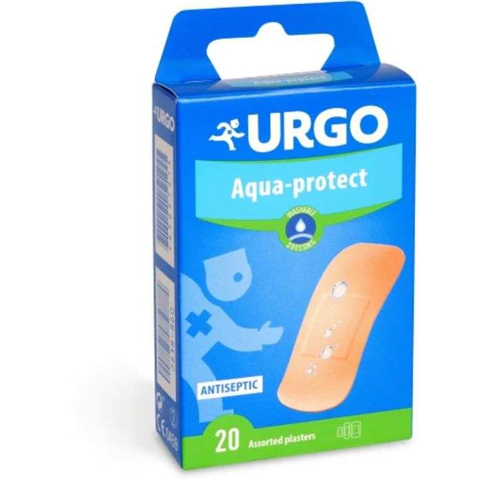URGO AQUA PROTECT WATER RESISTANT 20 PATCHS