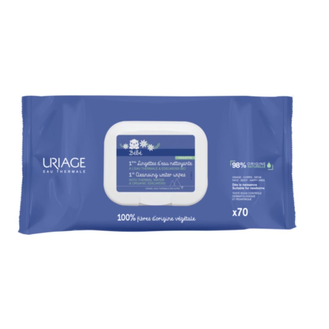 URIAGE -BEBE 1ERE LINGETTES NETTOYANTES