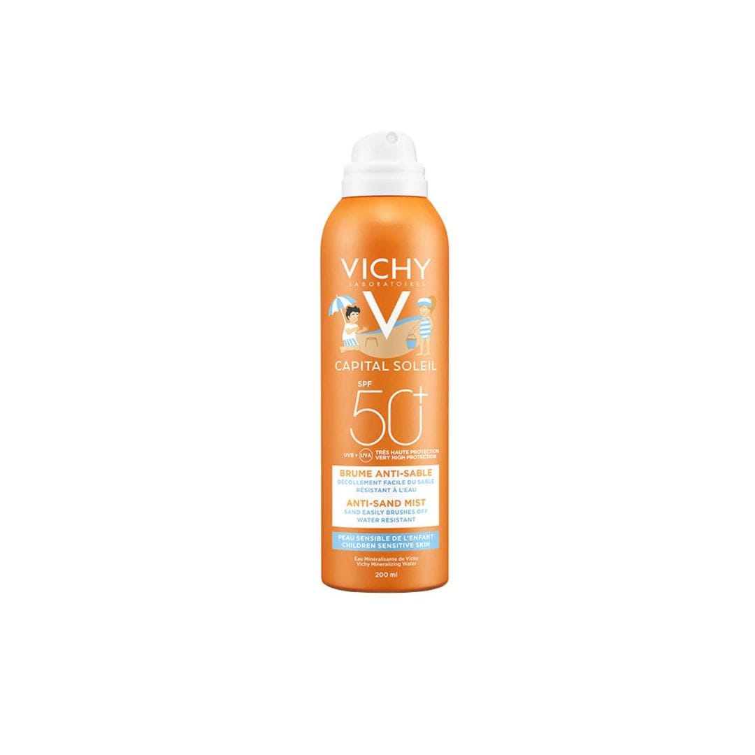 Vichy Capital Soleil Brume Anti-Sable Enfants SPF50+ Peau Sensible | 200ml