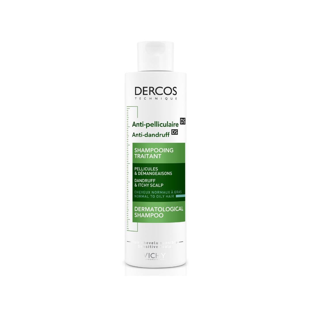 VICHY DERCOS SHAMPOING ANTIPELLICULAIRE CHEVEUX NORMAUX A GRAS 200 ML
