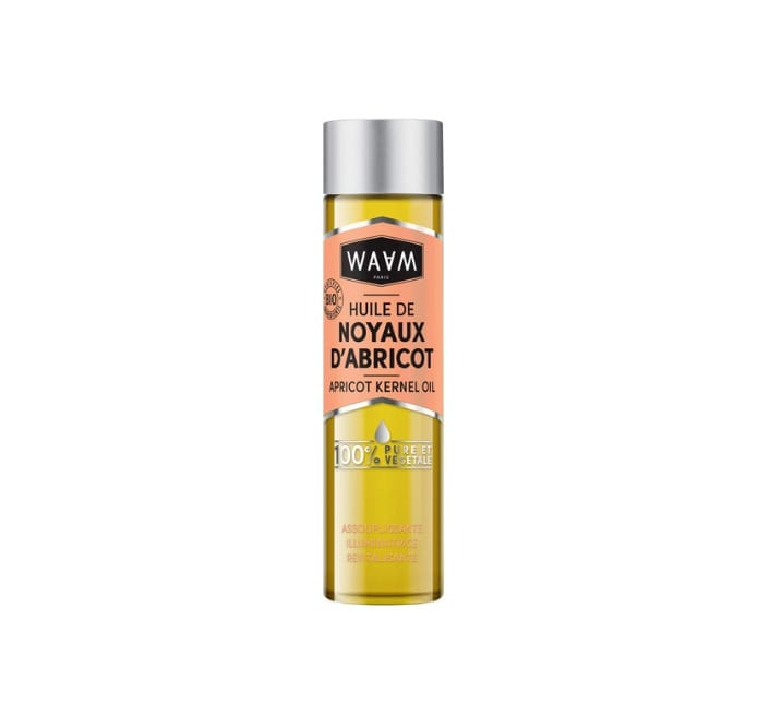 WAAM HUILE DE NOYAUX D’ABRICOT – CERTIFIE COSMOS ** 75ml