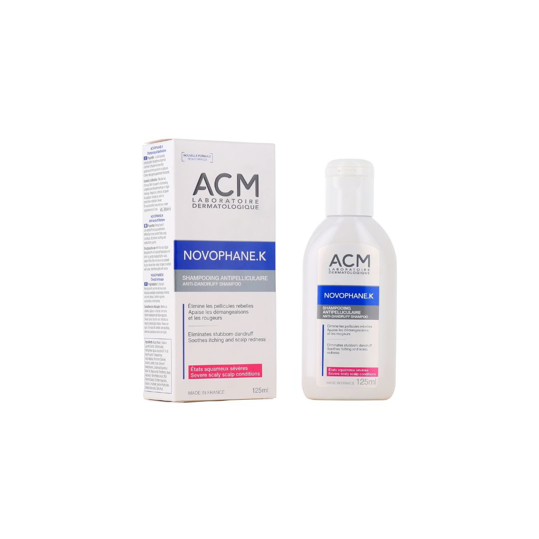 ACM NOVOPHANE.K SHAMPOOING ANTI-PELLICULAIRE 125ML