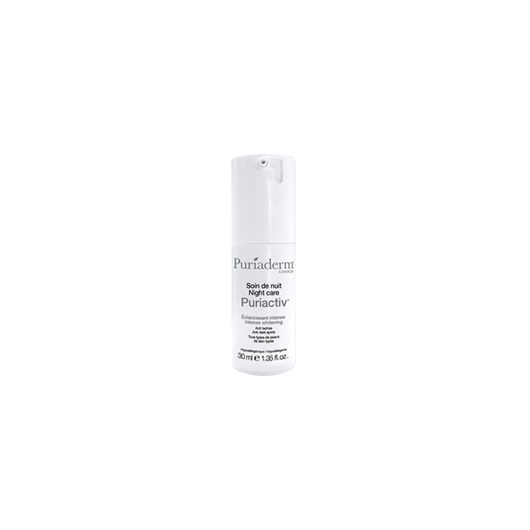 PURIADERM PURIACTIV SOIN NUIT ECLAIRCISSANT INTENSE 30ML