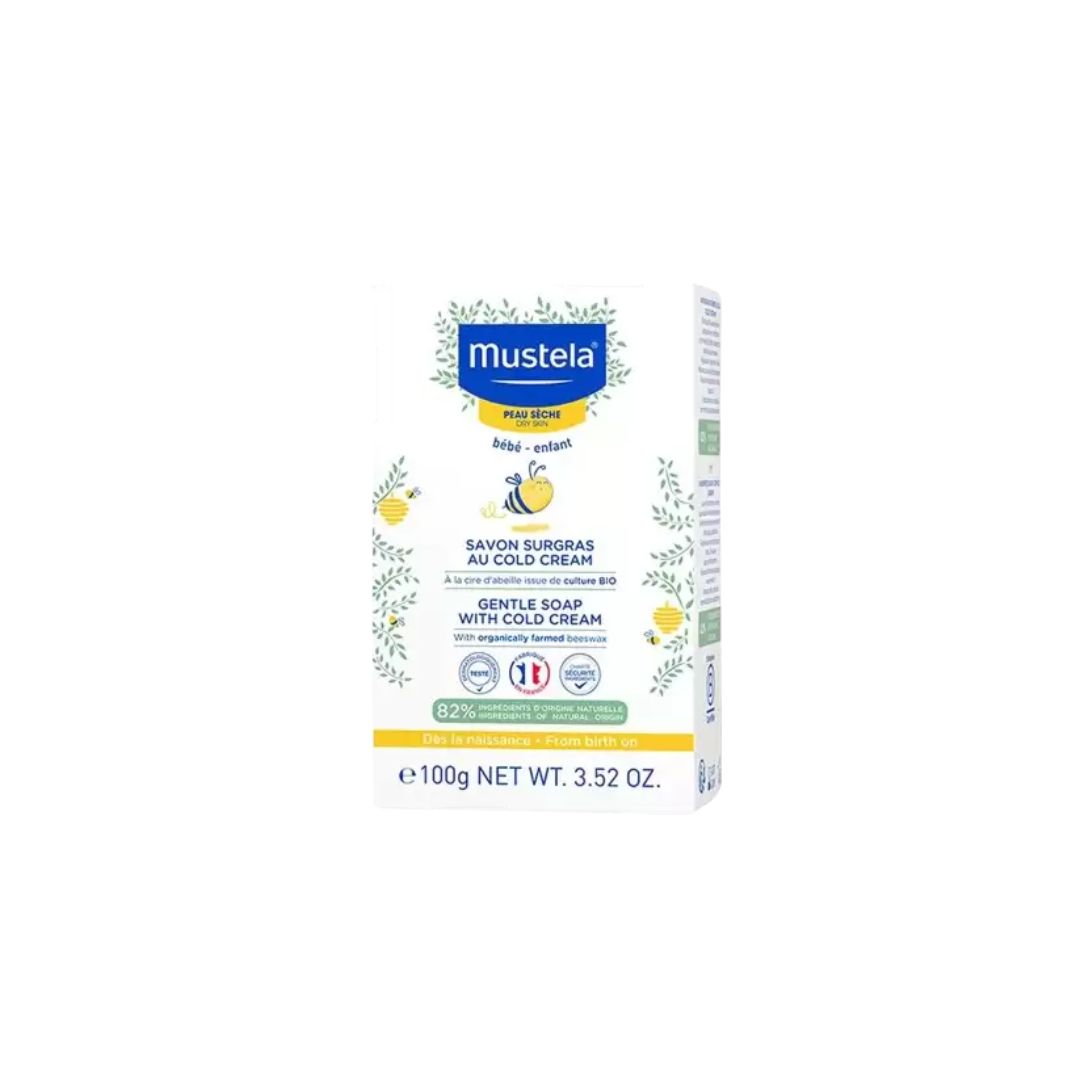 MUSTELA SAVON BÉBÉ SURGRAS 100GR