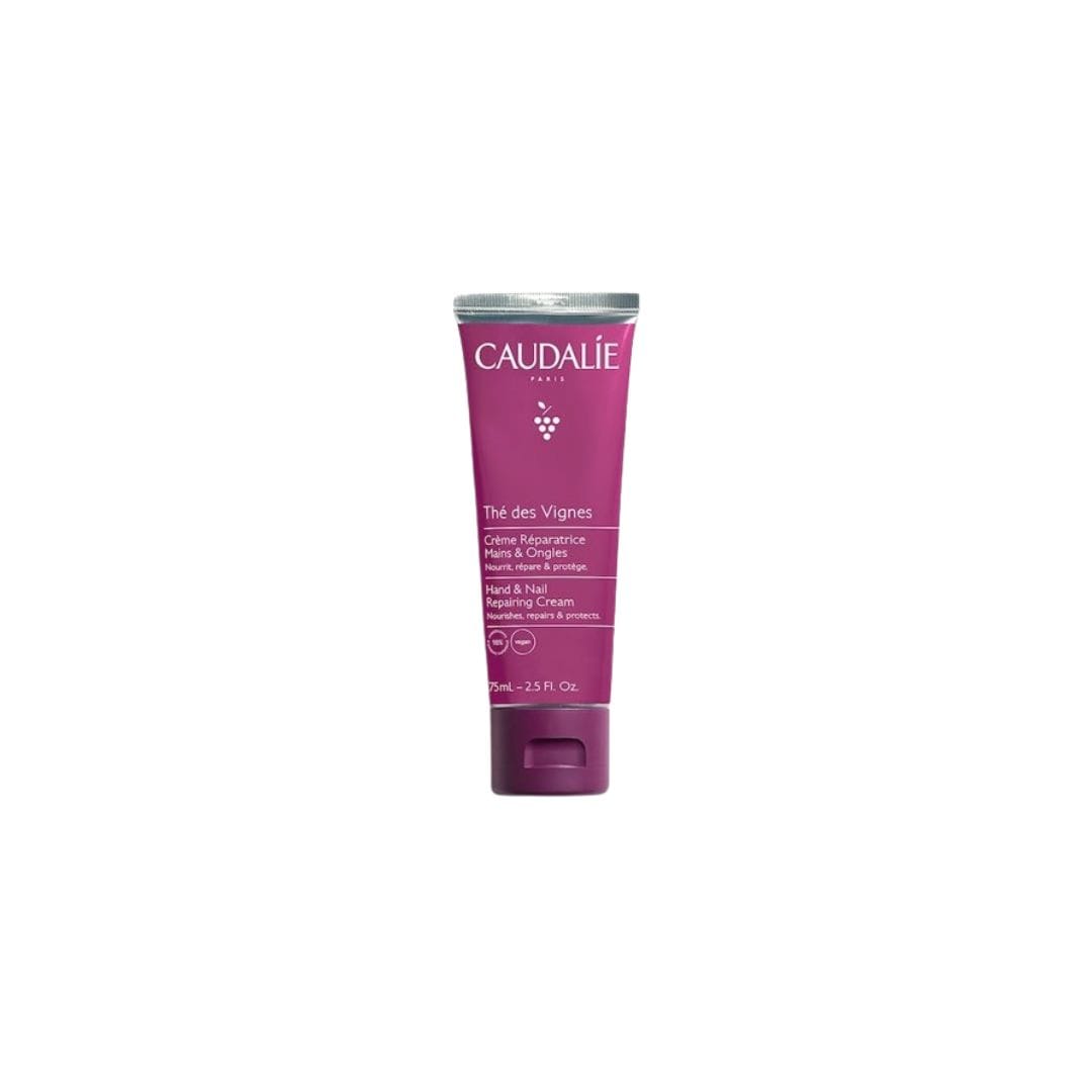 CAUDALIE – Thé des Vignes Crème Réparatrice Mains et Ongles – 75 mL