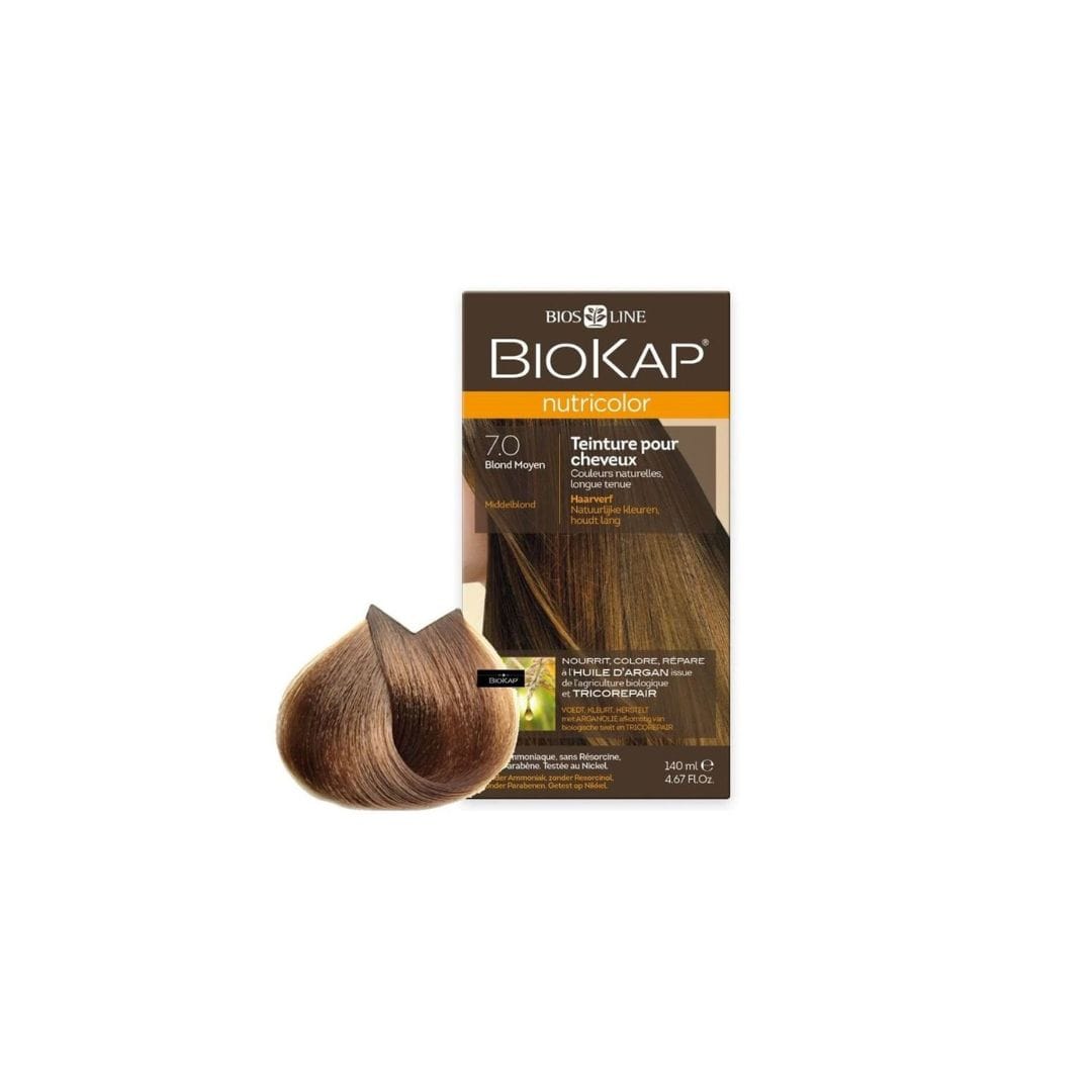 BIOKAP NUTRICOLOR 7.0 BLOND MOYEN