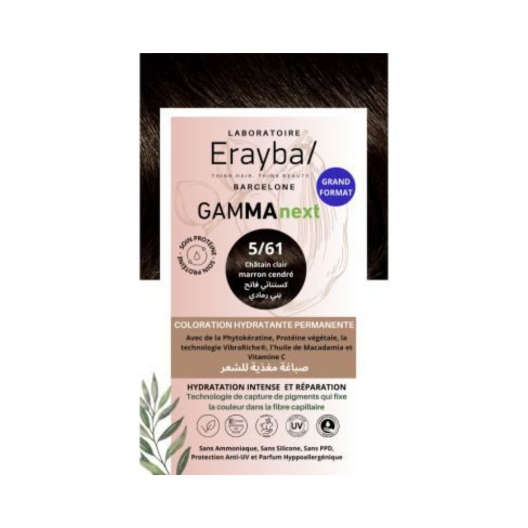 5/61 CHÂTIN CLAIR MARRON CENDRÉ GAMMA NEXT