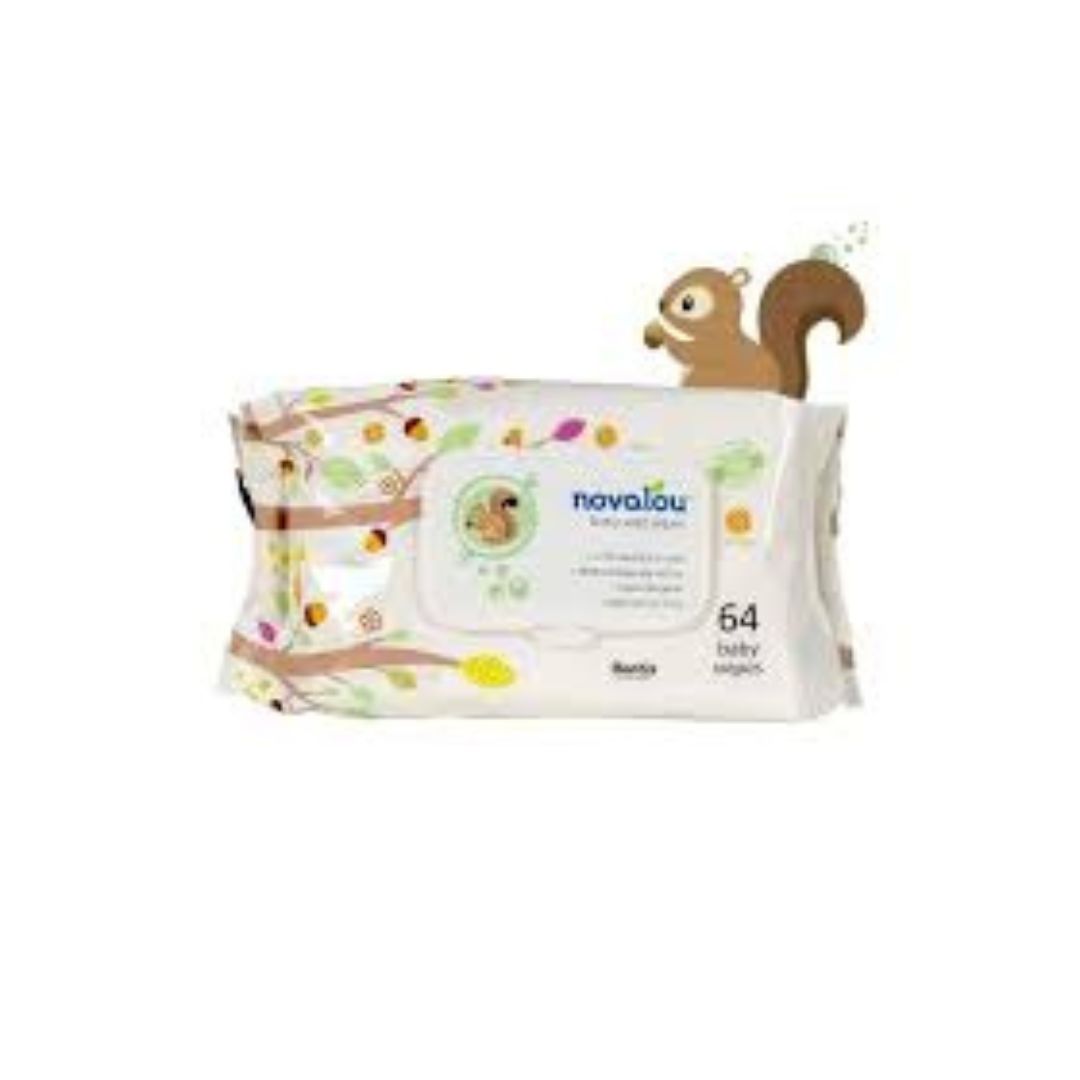 NOVALOU BABY LINGETTES 64pcs