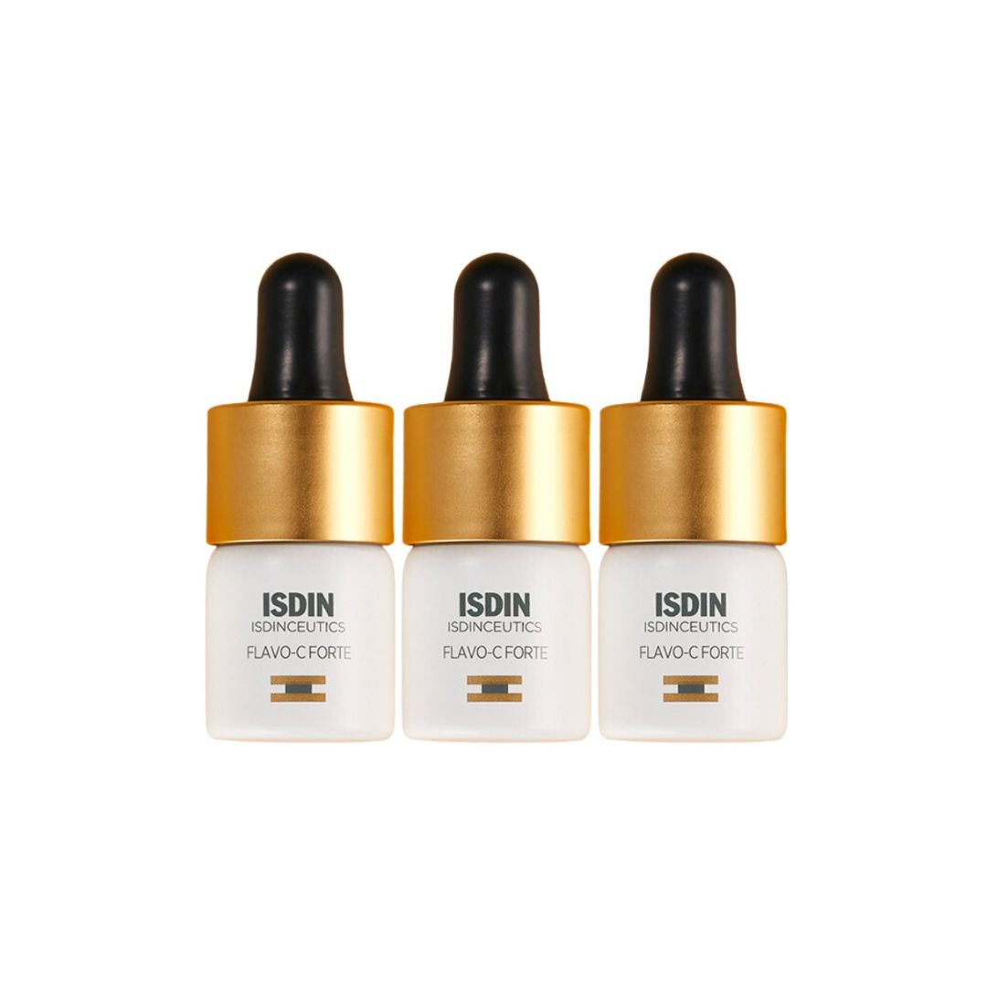 ISDIN FLAVO C FORTE SERUM 15% 3 FLACONS