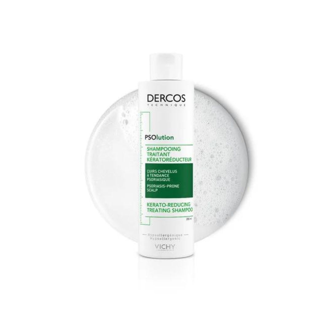 VICHY | DERCOS TECHNIQUE | SHAMPOOING PSOLUTION Pour les cuirs chevelus à tendance psoriasique | 200ml