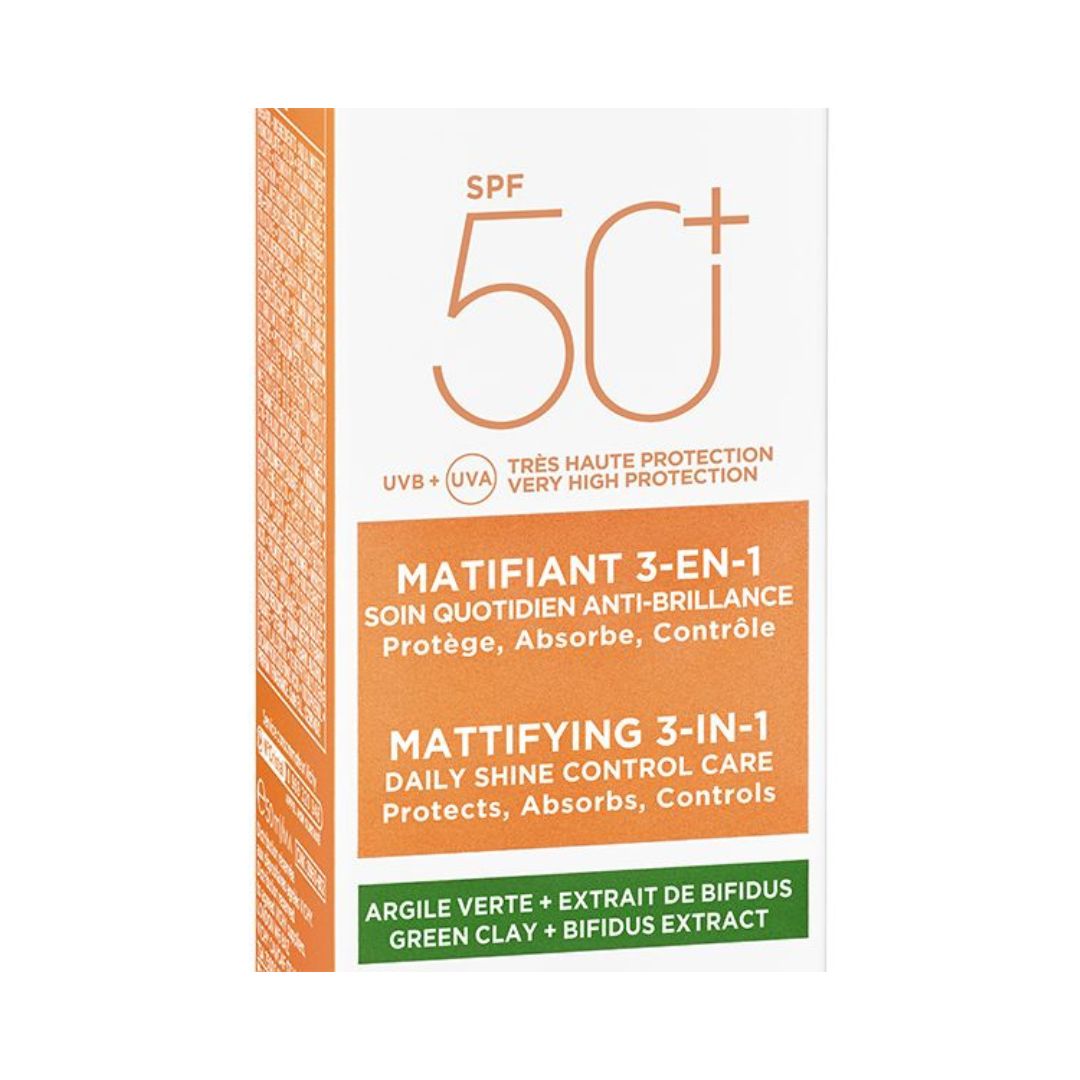 Vichy Capital Soleil Crème Solaire Matifiante 3en1 SPF50+ Peau Mixte Acnéique | 50ml