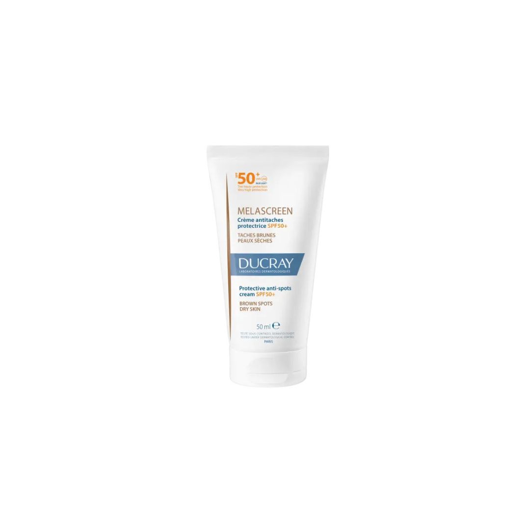 DUCRAY MELASCREEN Crème Anti-Taches Protectrice SPF50+Peaux Sèches, 50ml