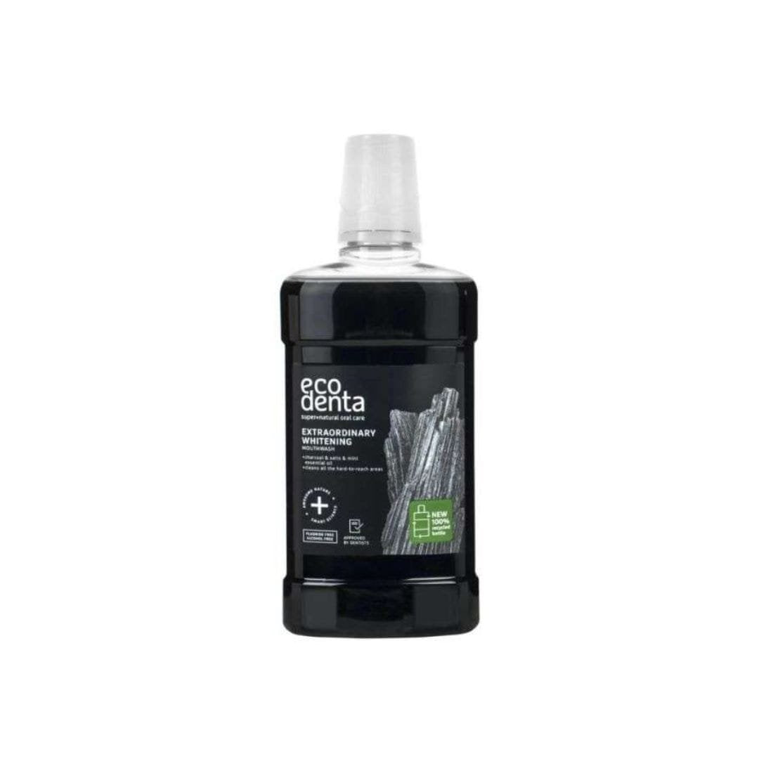 ECODENTA BAIN DE BOUCHE BLANCHISSANT AU CHARBON ACTIF 500 ML