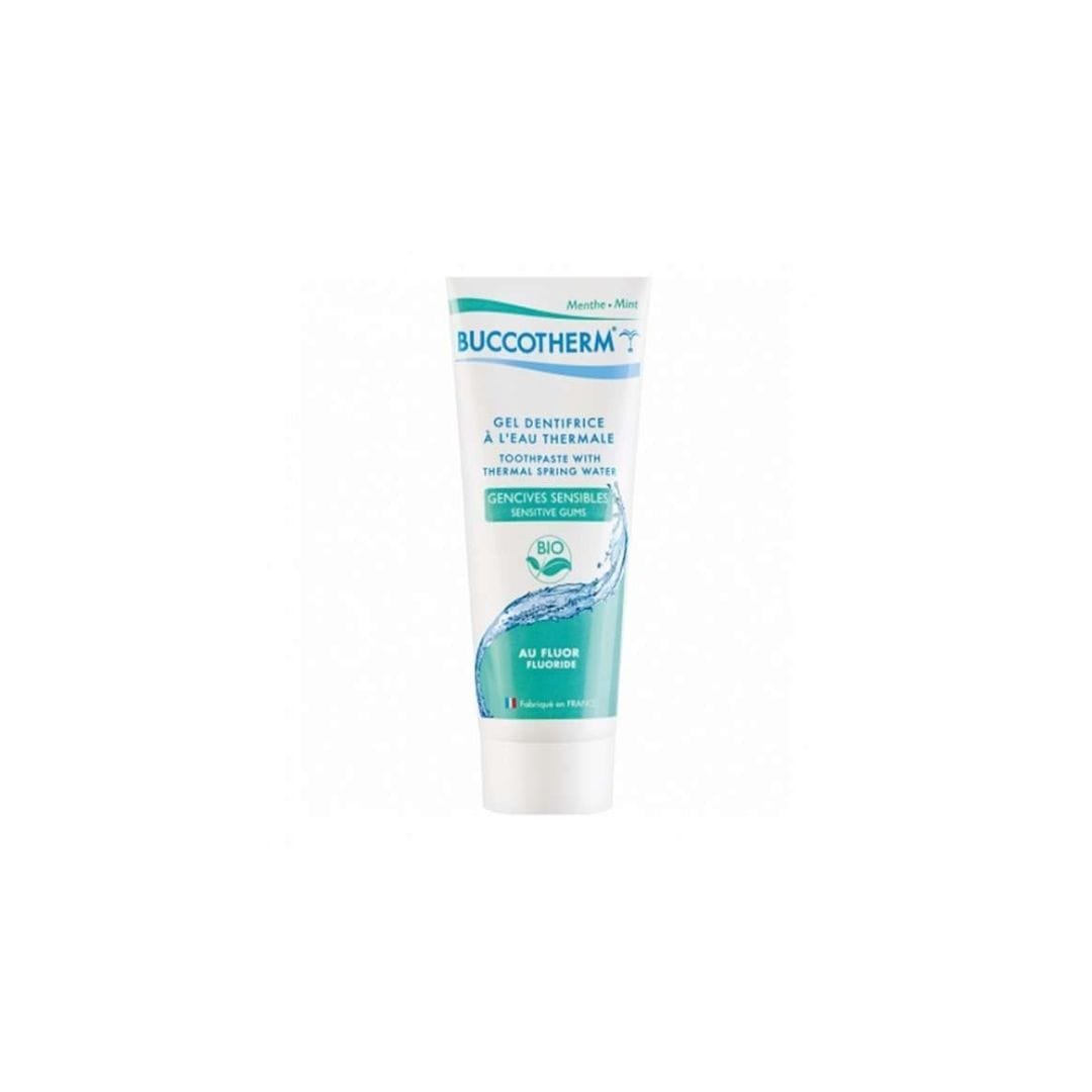BUCCOTHERM GENCIVES SENSIBLES BIO 75 ML GOUT MENTHE ( AVEC FLUOR)