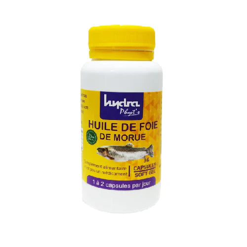 HYDRA PHYTS HUILE DE FOIE DE MORUE 60 capsules