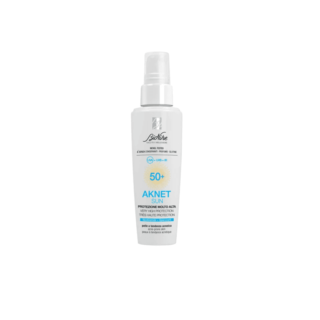 Aknet Solaire Très Haute Protection Spf50+ BioNike 50ml