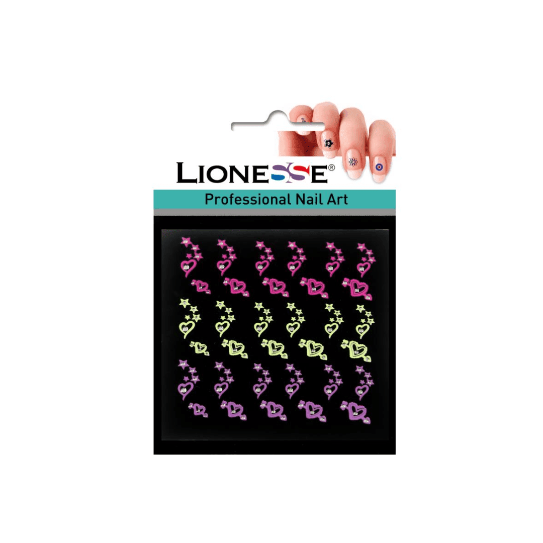LIONESSE STICKER ONGLE COEUR