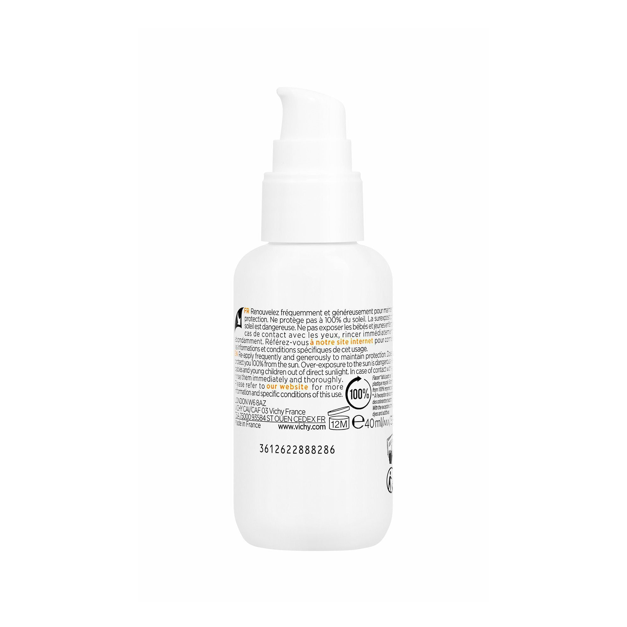 VICHY CAPITAL SOLEIL UV AGE DAILY SPF 50 FLUIDE ANTI PHOTOVIEILLISSEMENT 40 ML