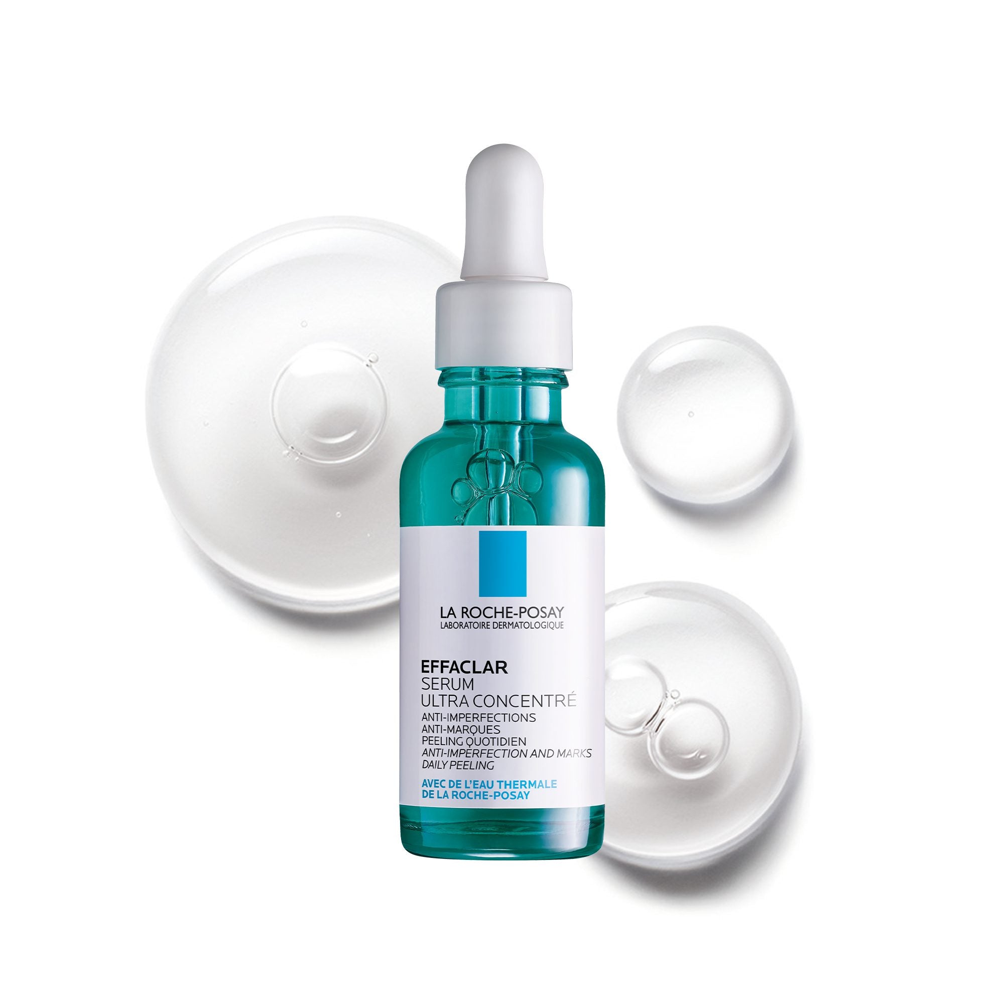 La Roche-Posay Effaclar Sérum à l’acide Salicylique Ultra Concnentré | Peau à tendance acnéique | 30ml