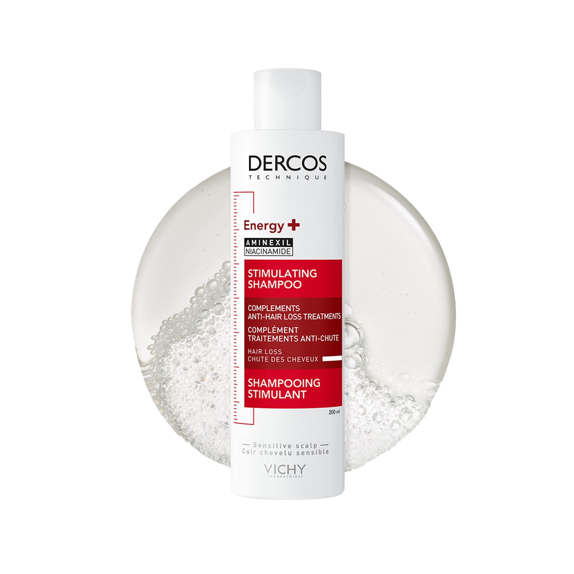 Vichy Dercos Technique ENERGY + Shampooing Stimulant Anti-Chute| 200ml