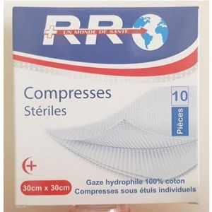 COMPRESSES STÉRILES 30CM*30CM
