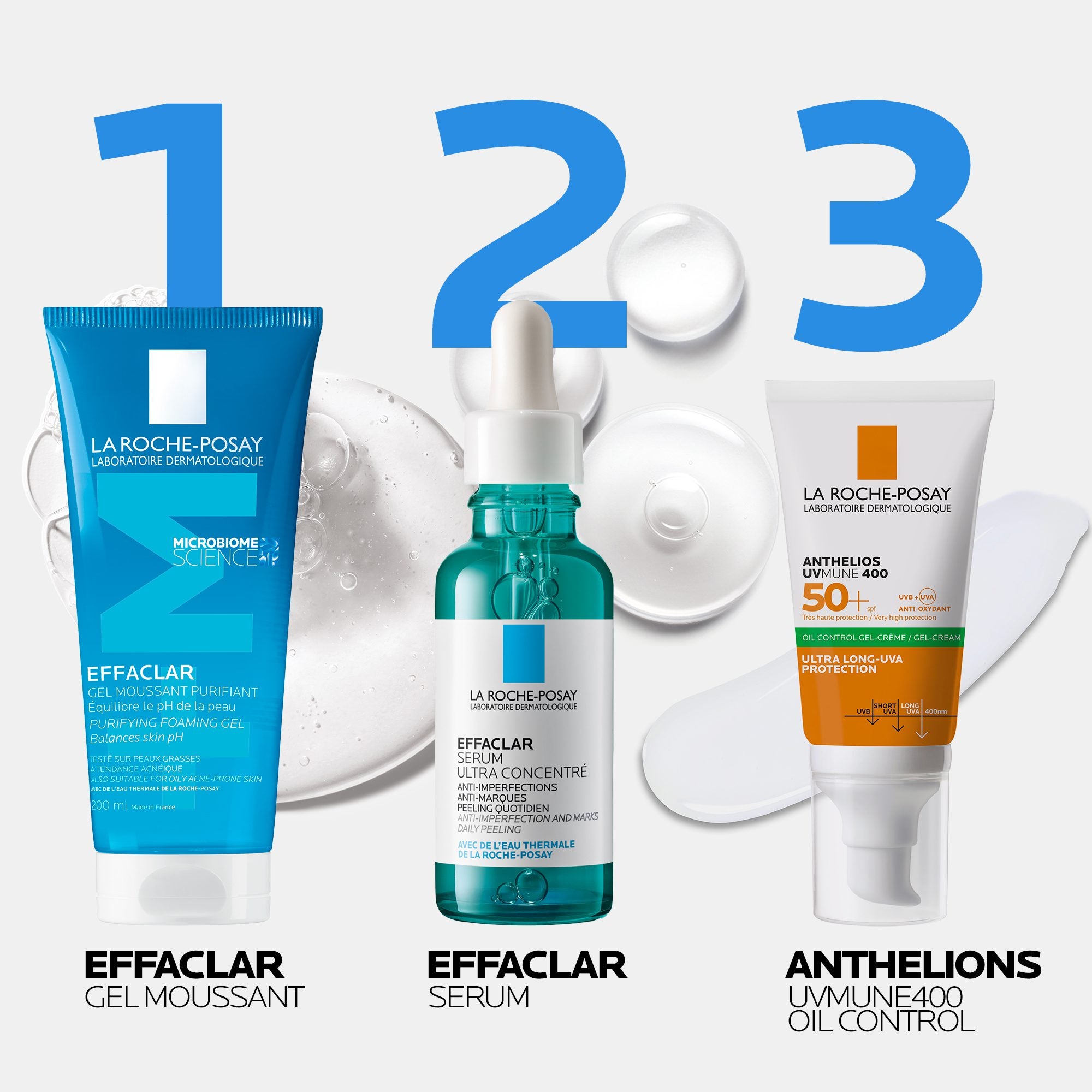 La Roche-Posay Effaclar Sérum à l’acide Salicylique Ultra Concnentré | Peau à tendance acnéique | 30ml