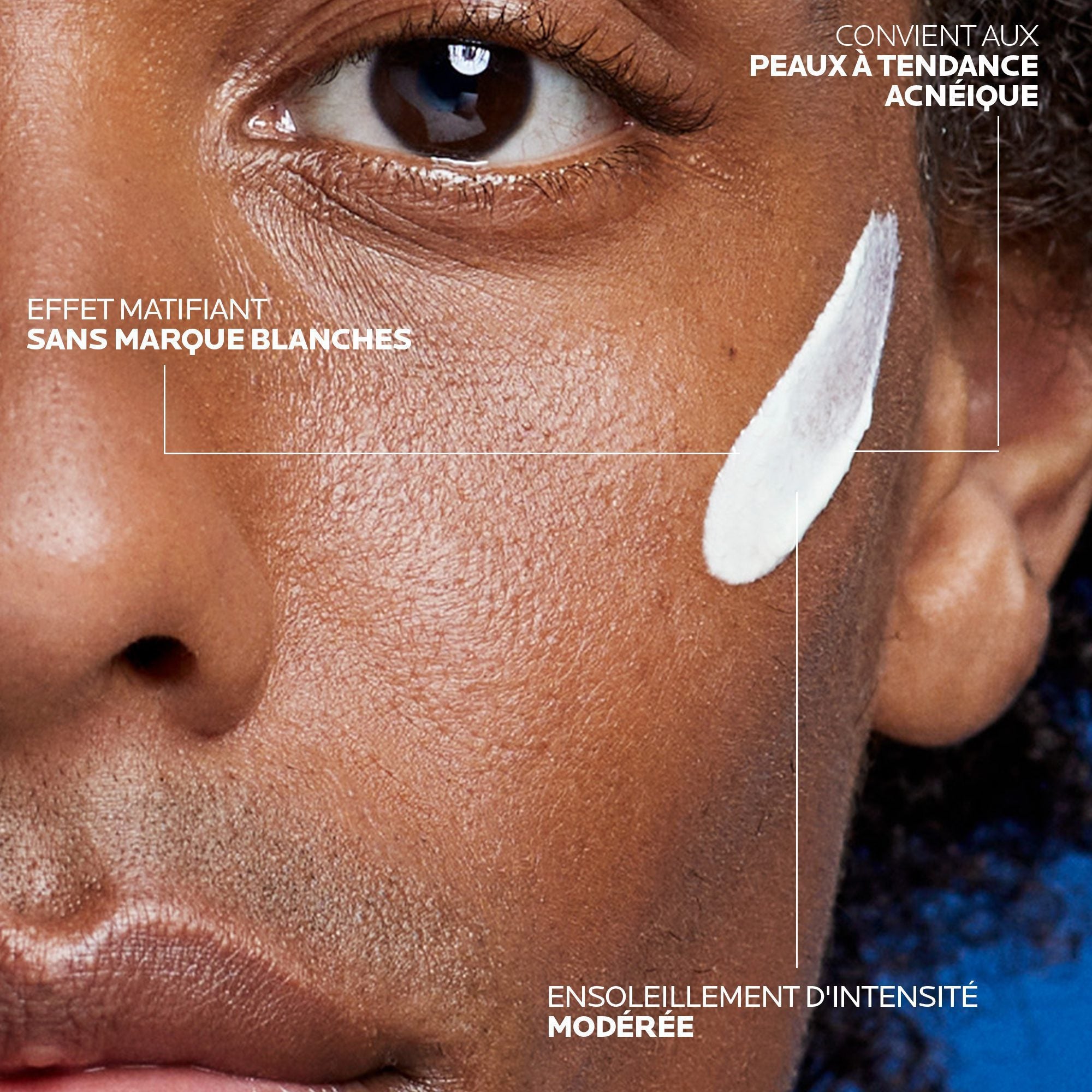 La Roche-Posay Anthelios XL Crème Solaire Matifiante Invisible SPF50+ Peau Mixte à Grasse Acnéique | 50ml