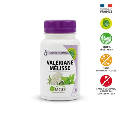 MGD VALERIANE MELISSE 60 GÉLULES