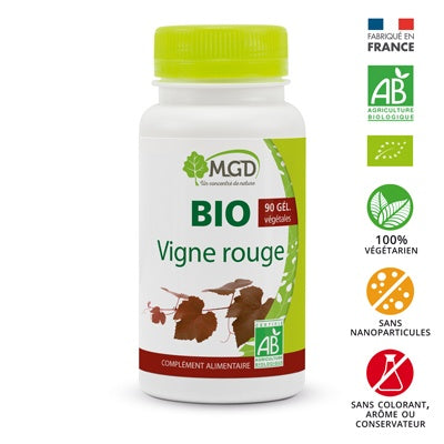 MGD VIGNE ROUGE BIO 90 GÉLULES