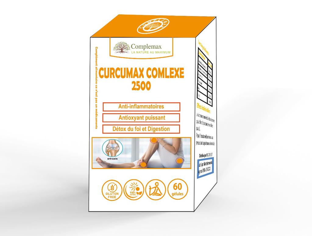 COMPLEMAX CURCUMAX 2500 60 GELULES