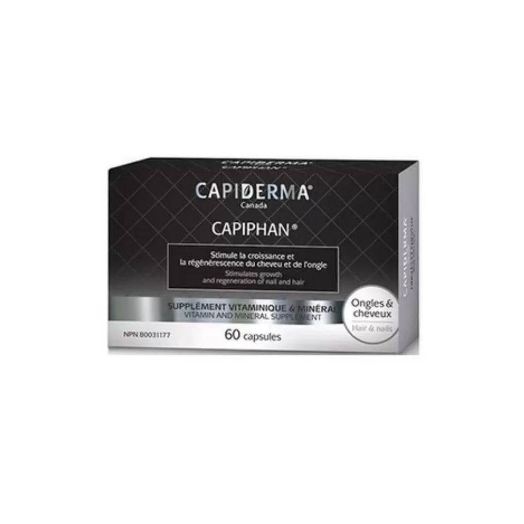 CAPIDERMA CAPIPHAN ONGLES & CHEVEUX 60 GÉLULES