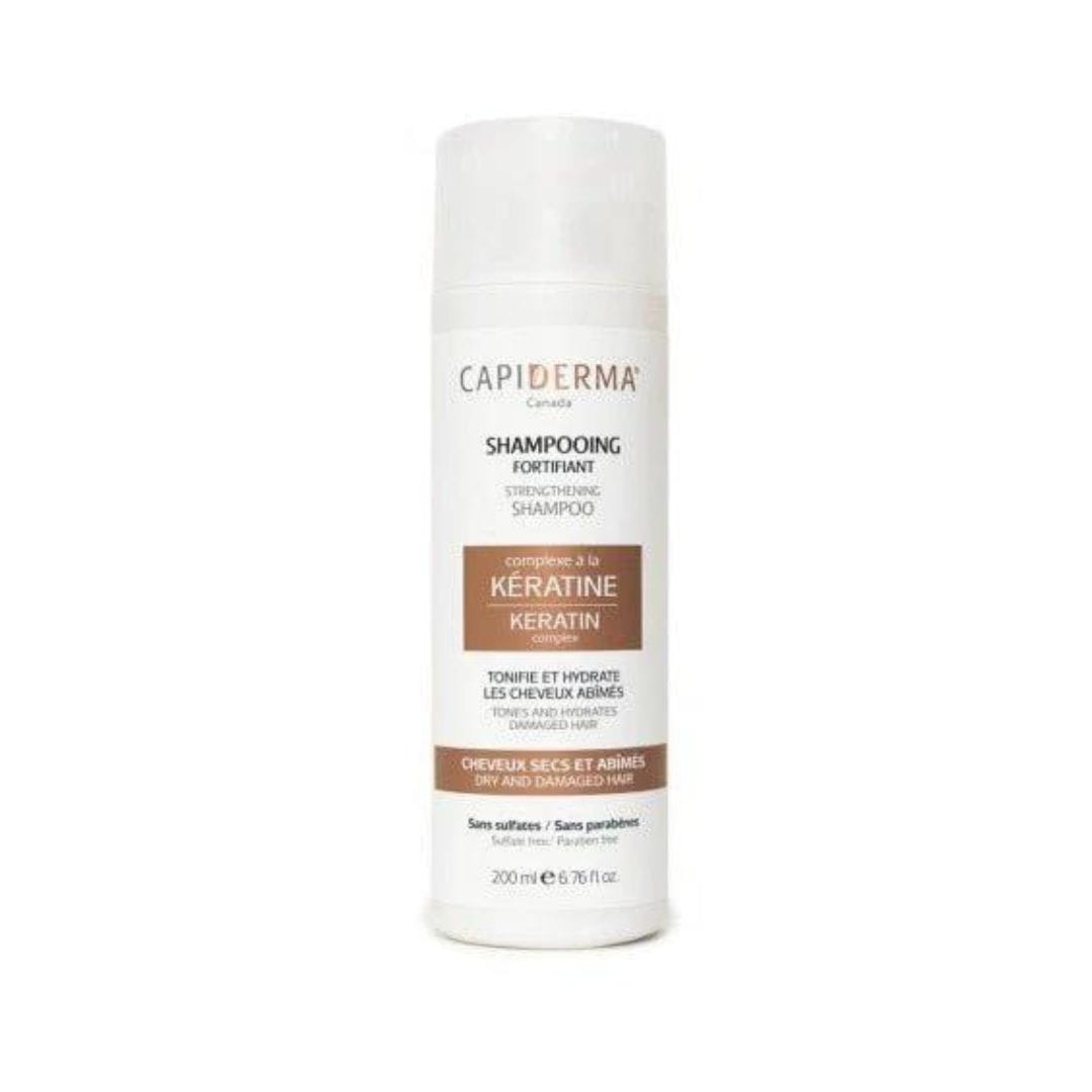 CAPIDERMA SHAMPOOING À LA KÉRATINE FORTIFIANT CLARIFIANT 200ML