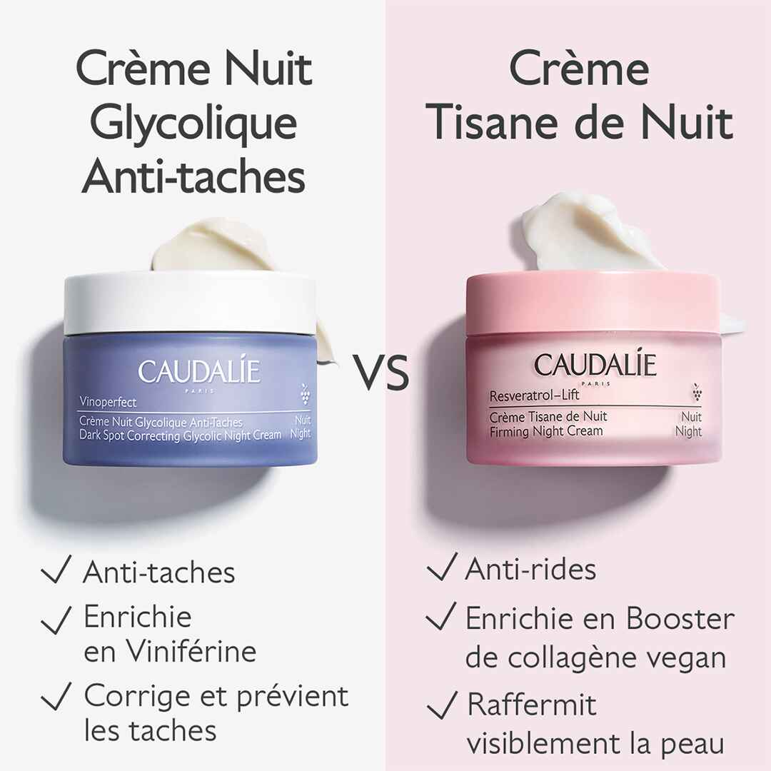 CAUDALIE Vinoperfect Crème Nuit Glycolique 50 mL