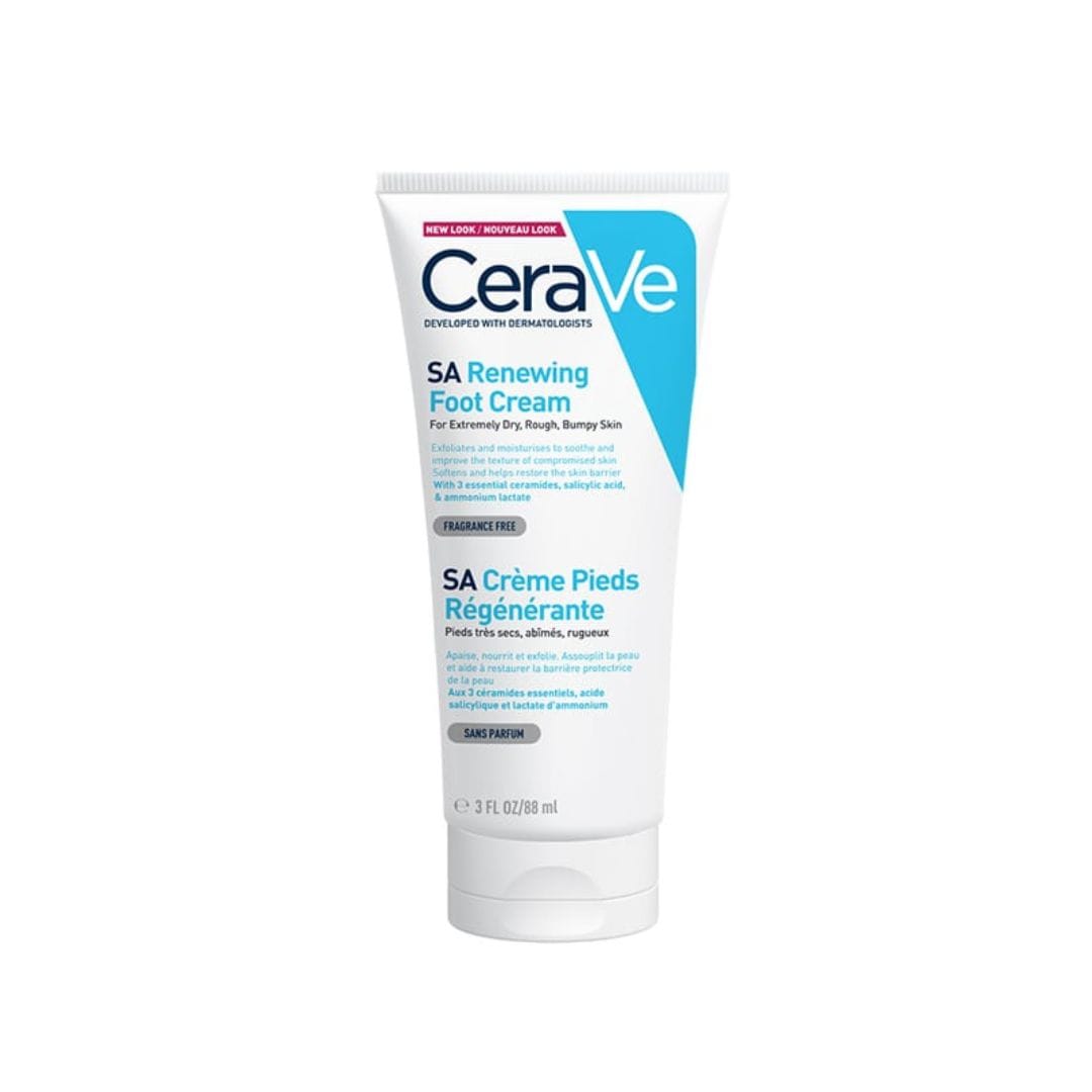 CeraVe SA Crème Régénérante Pieds Très Secs et Abîmés | 88ml