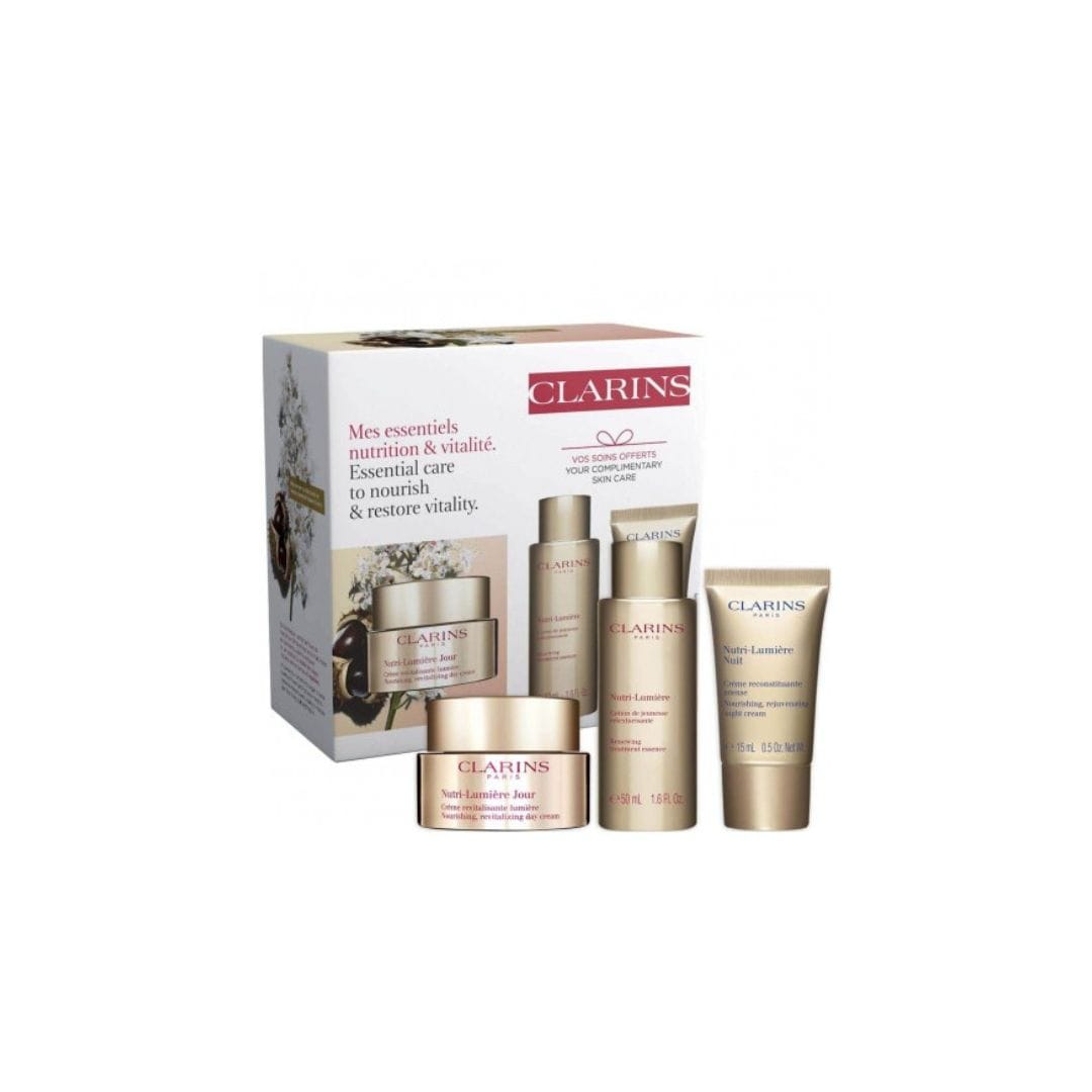 CLARINS COFFRET MES ESSENTIELS NUTRI LUMIER NUTRITION & VITALITE