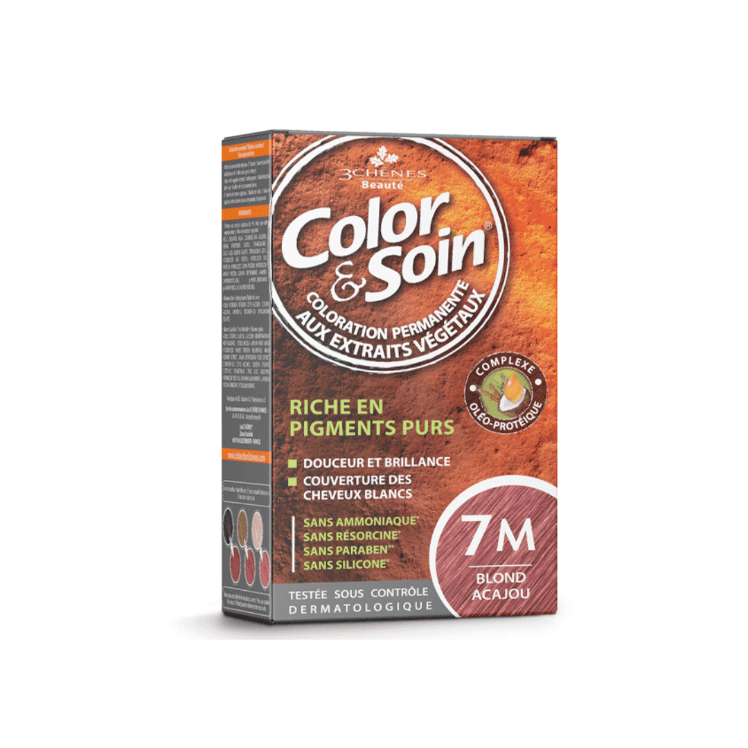 COLOR&SOIN BLOND ACAJOU 7M