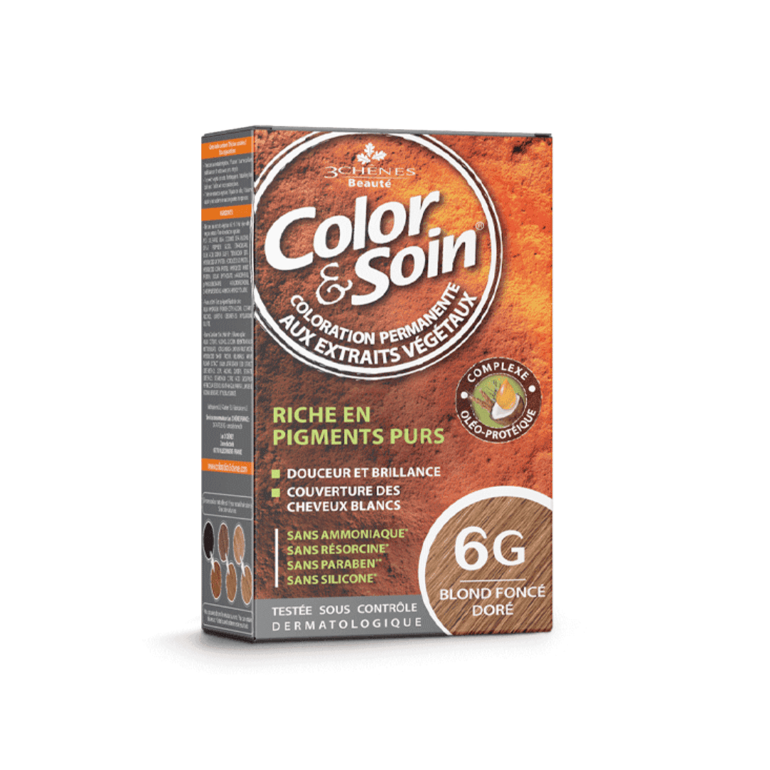 COLOR&SOIN BLOND FONCE DORE 6G