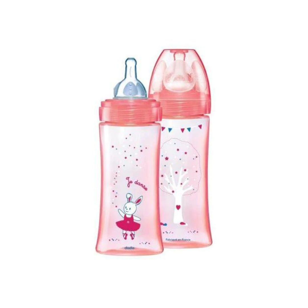 DODIE BIBERON EVOLUTION+ ROSE LOT DE 2