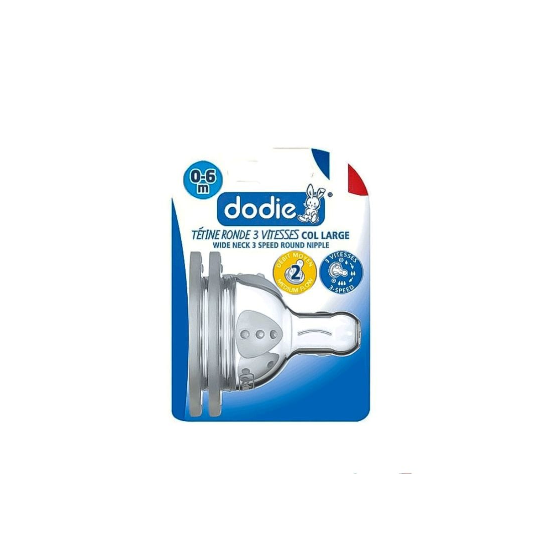 DODIE TETINE INI+ ANTI COLIQUE D2 0-6M X2