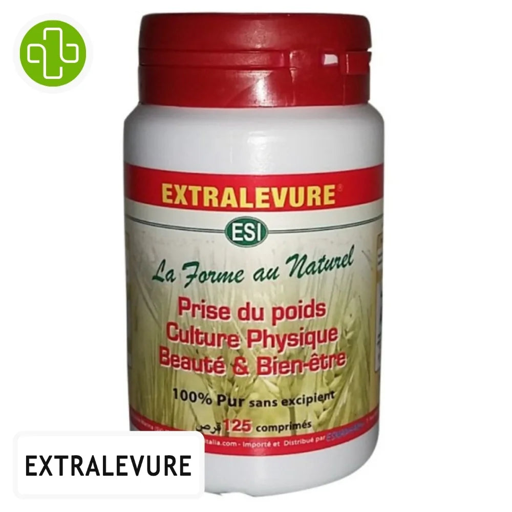 ExtraLevure Prise du Poids – 125 Comprimés