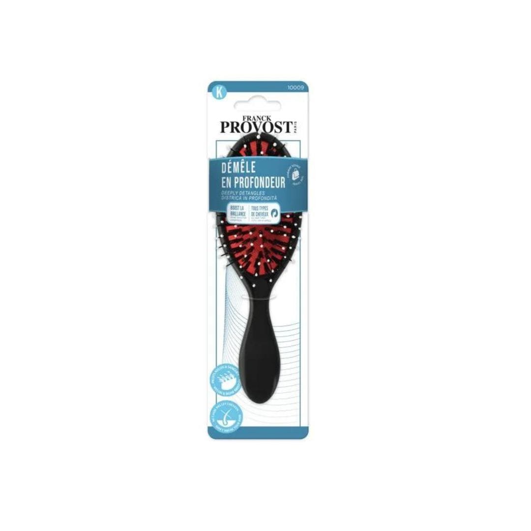 F. PROVOST MINI BROSSE ROUGE PICOTS NYLON/SANGLIER