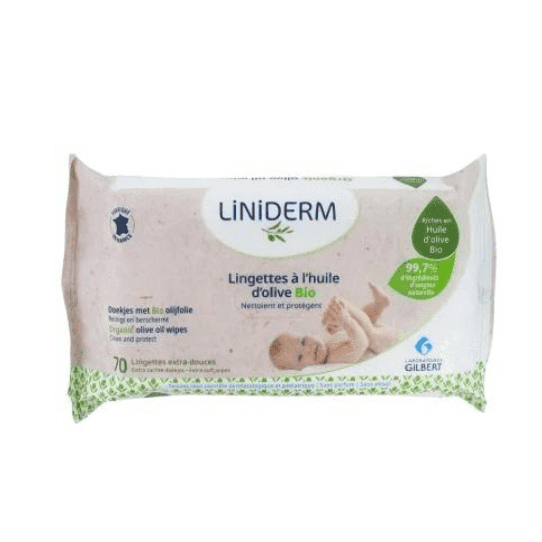 GILBERT LINGETTES A L’HUILE D’OLIVE BIO EXTRA DOUCE 70 P