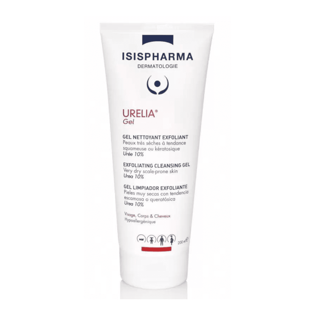 ISISPHARMA URELIA 10 GEL NETTOYANT EXFOLIANT 200ML